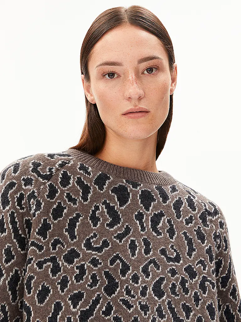 ARMEDANGELS | Pullover DILIRIAA LEOPAA | 