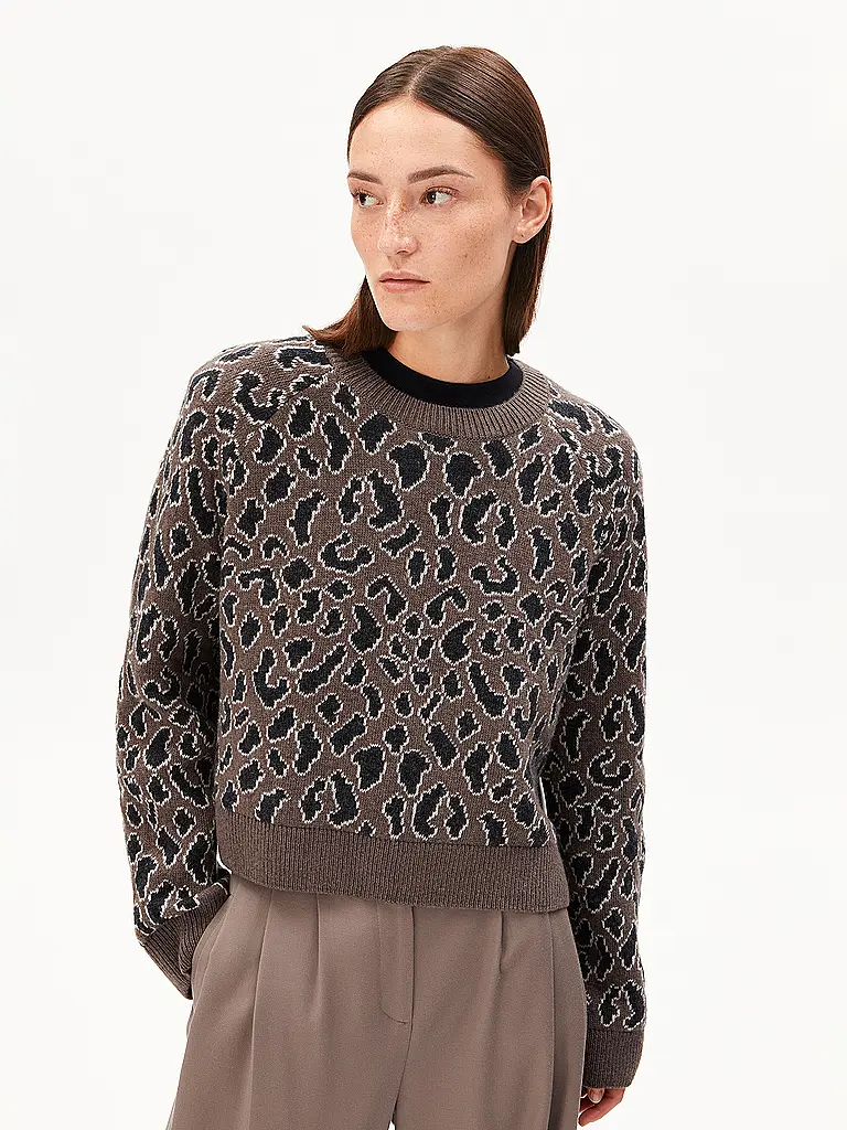 ARMEDANGELS | Pullover DILIRIAA LEOPAA | 