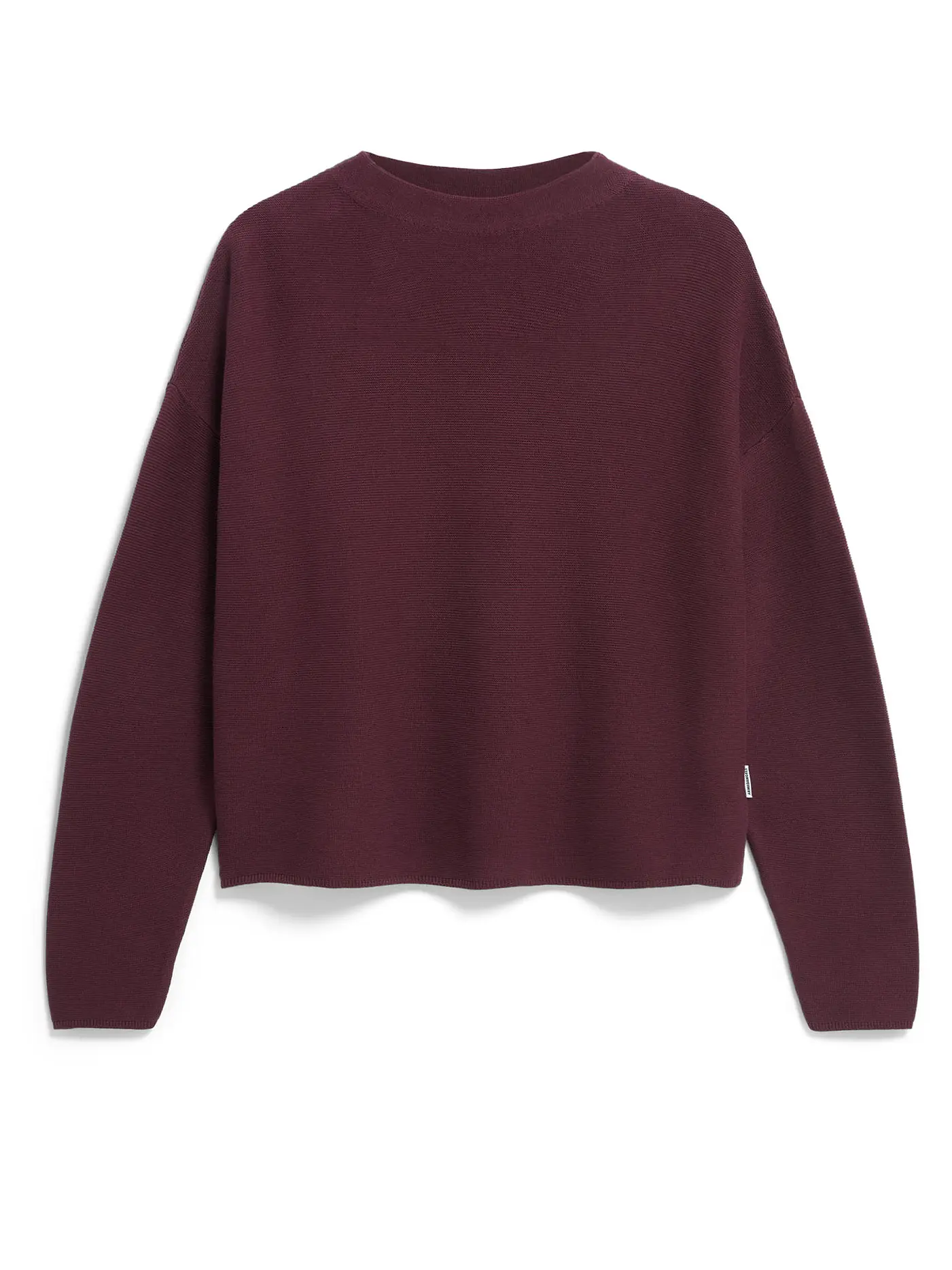 ARMEDANGELS | Pullover MERINAA | dunkelrot