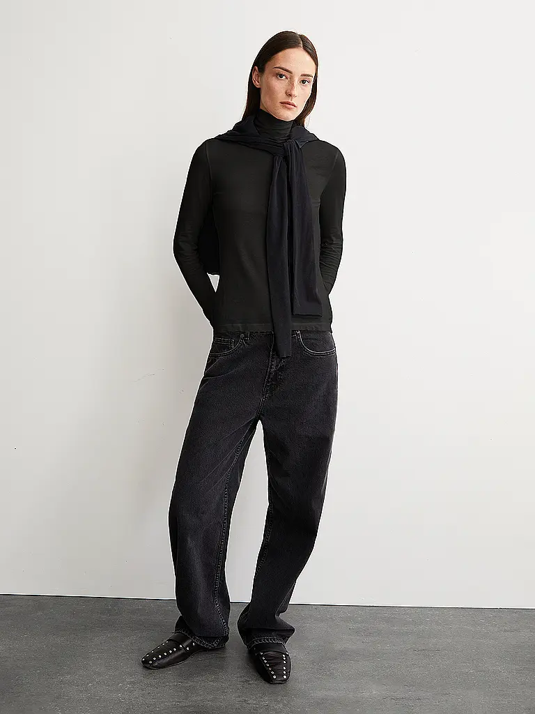 ARMEDANGELS | Rollkragenpullover GRAZILIANAA | schwarz