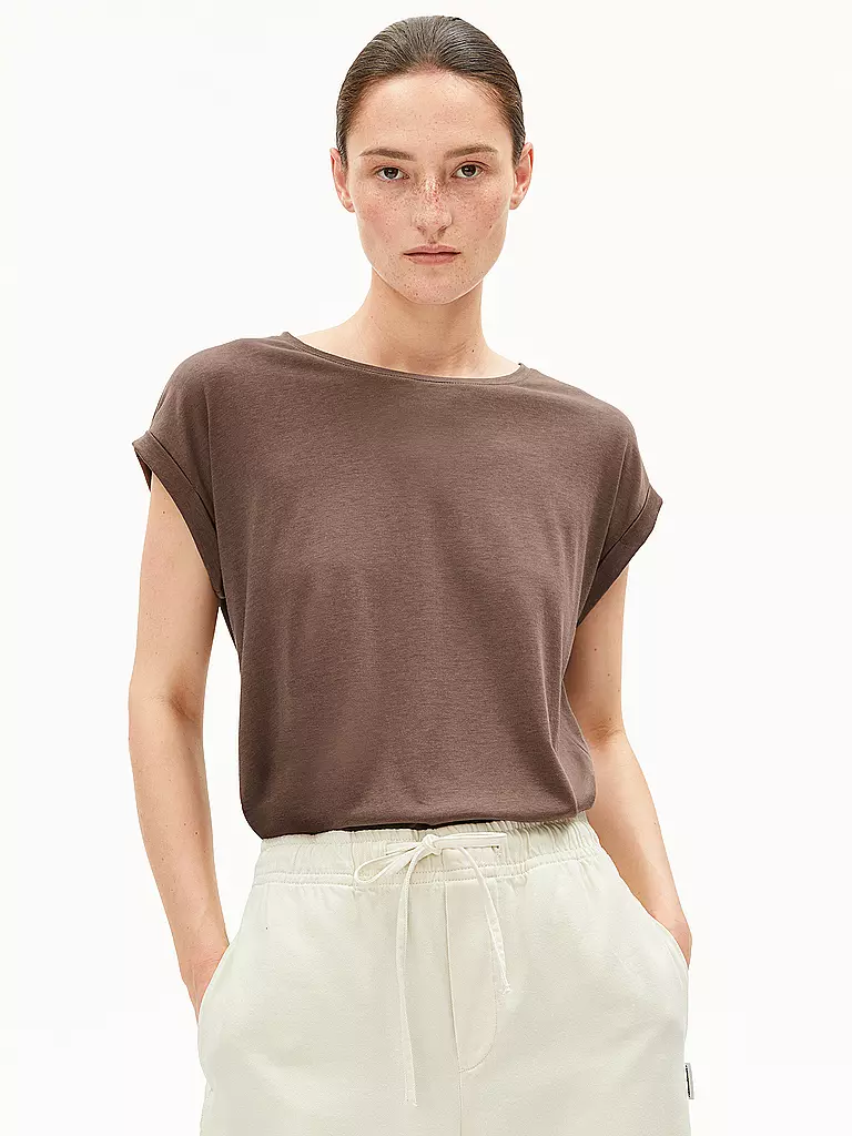 ARMEDANGELS | Shirt JILAANA | braun