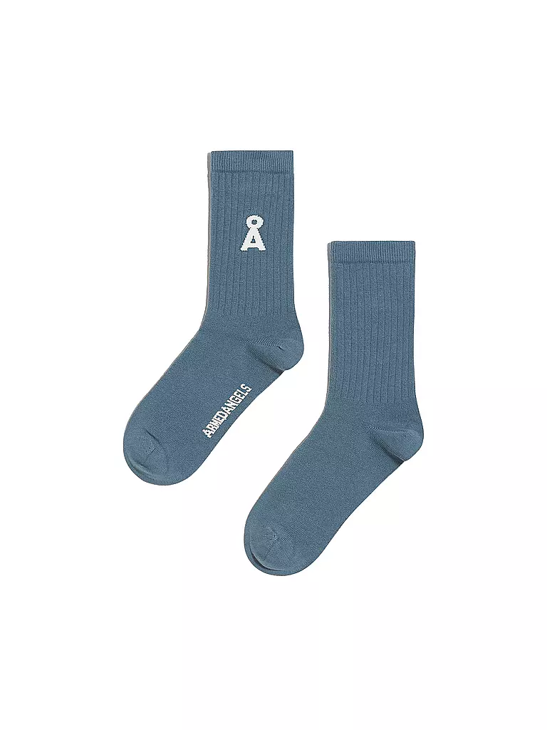 ARMEDANGELS | Socken SAAMU blue steel  | blau