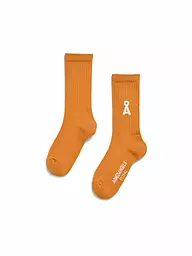 ARMEDANGELS | Socken SAAMUS BOLD light sage | orange