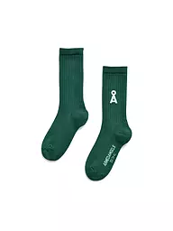 ARMEDANGELS | Socken SAAMUS BOLD dynamo blue | dunkelgrün