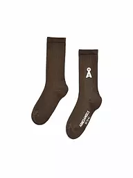 ARMEDANGELS | Socken SAAMUS BOLD light sage | braun