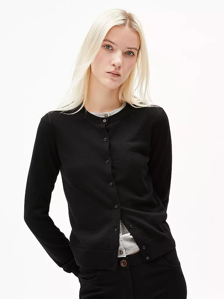 ARMEDANGELS | Strickjacke OPHALIAA | blau