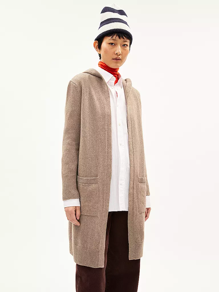 ARMEDANGELS | Strickjacke WARMAA | camel
