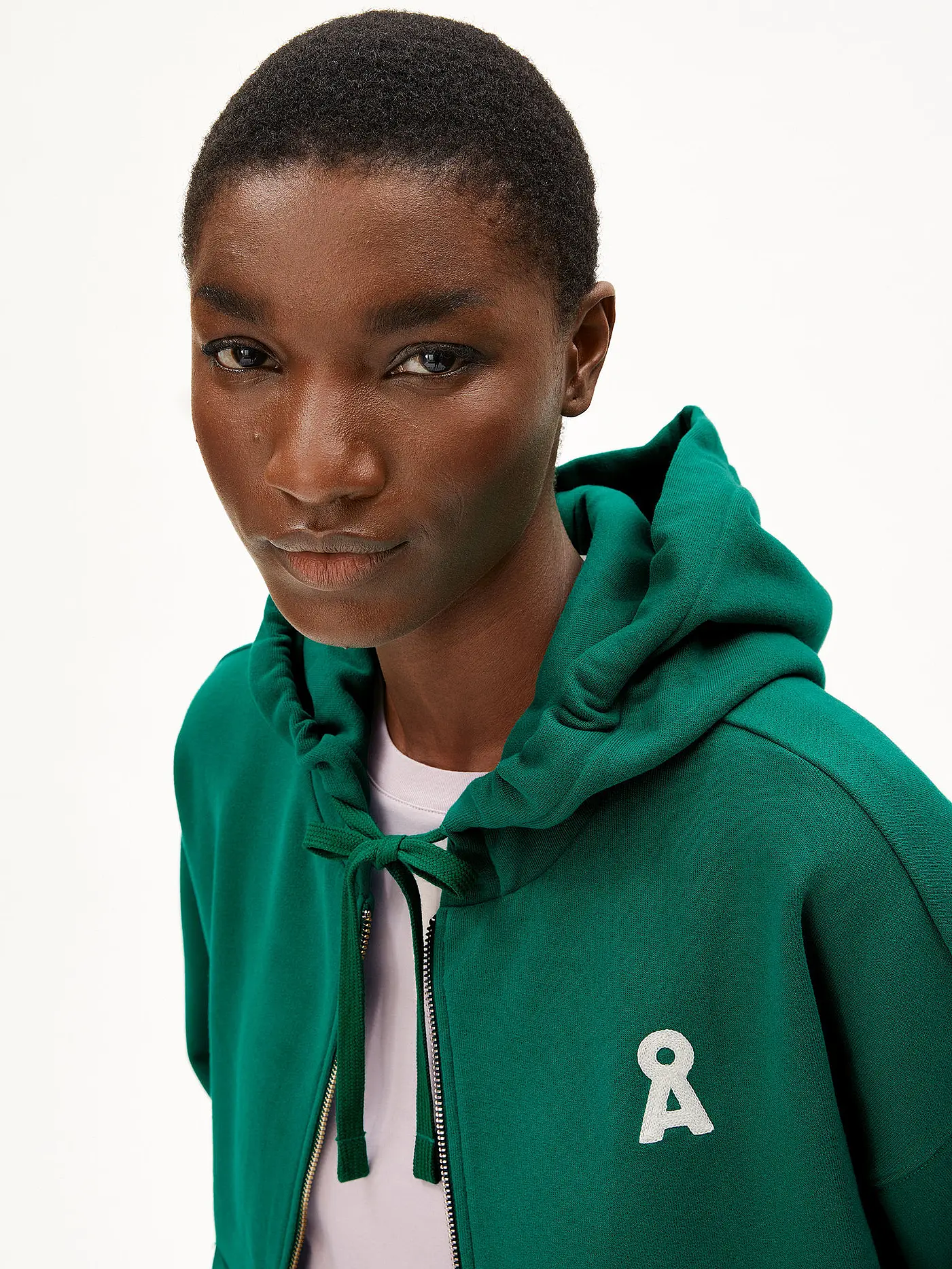 ARMEDANGELS | Sweatjacke RIXAMAA | grün