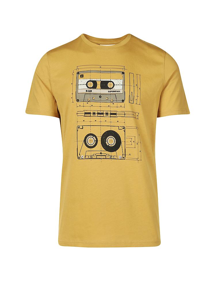 ARMEDANGELS | T-Shirt " Jaames Cassettes " | gelb