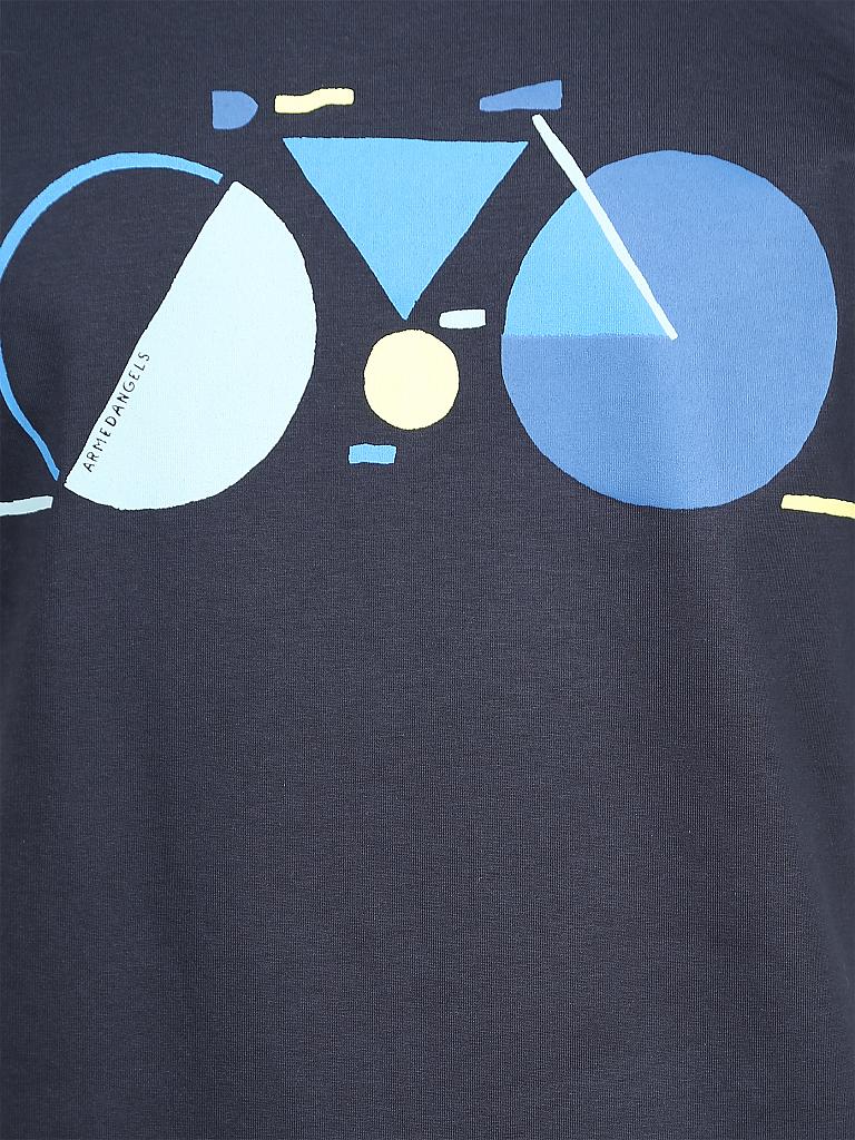 ARMEDANGELS | T-Shirt "Jaames Field Bike" | blau