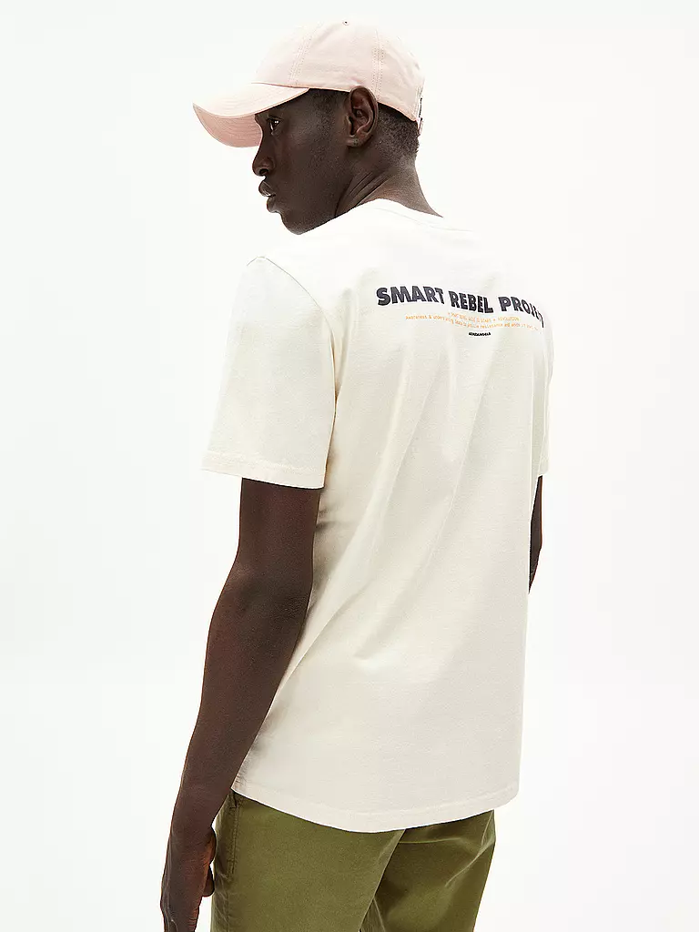 ARMEDANGELS | T-Shirt AADON REBEL PROJECT | creme