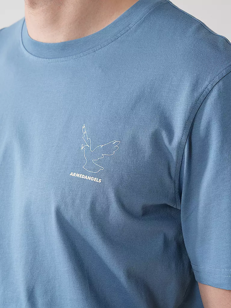 ARMEDANGELS | T-Shirt AADONI | hellblau