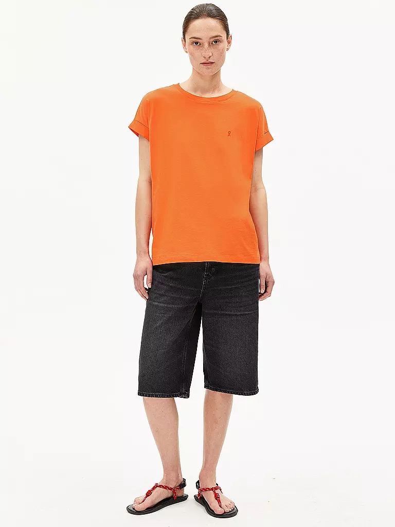 ARMEDANGELS | T-Shirt IDAARA | orange