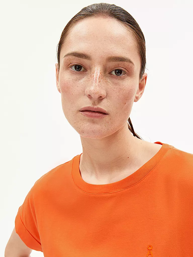 ARMEDANGELS | T-Shirt IDAARA | orange