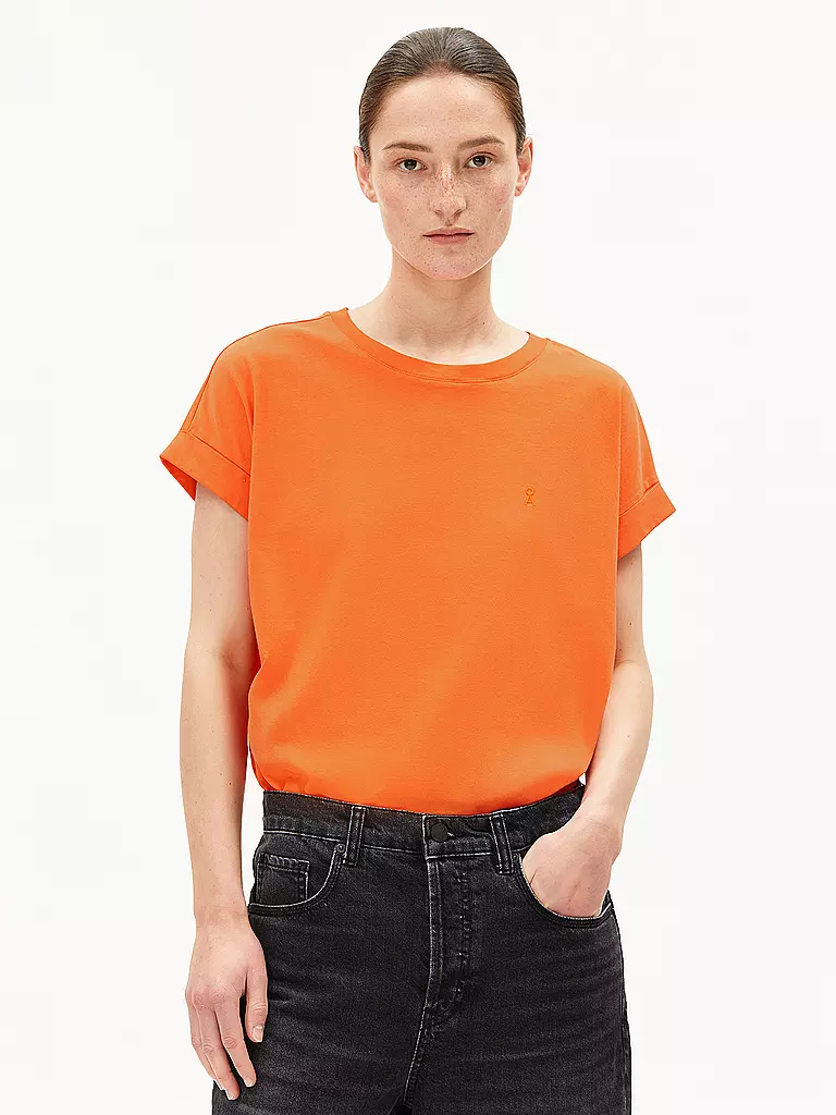 ARMEDANGELS | T-Shirt IDAARA | orange
