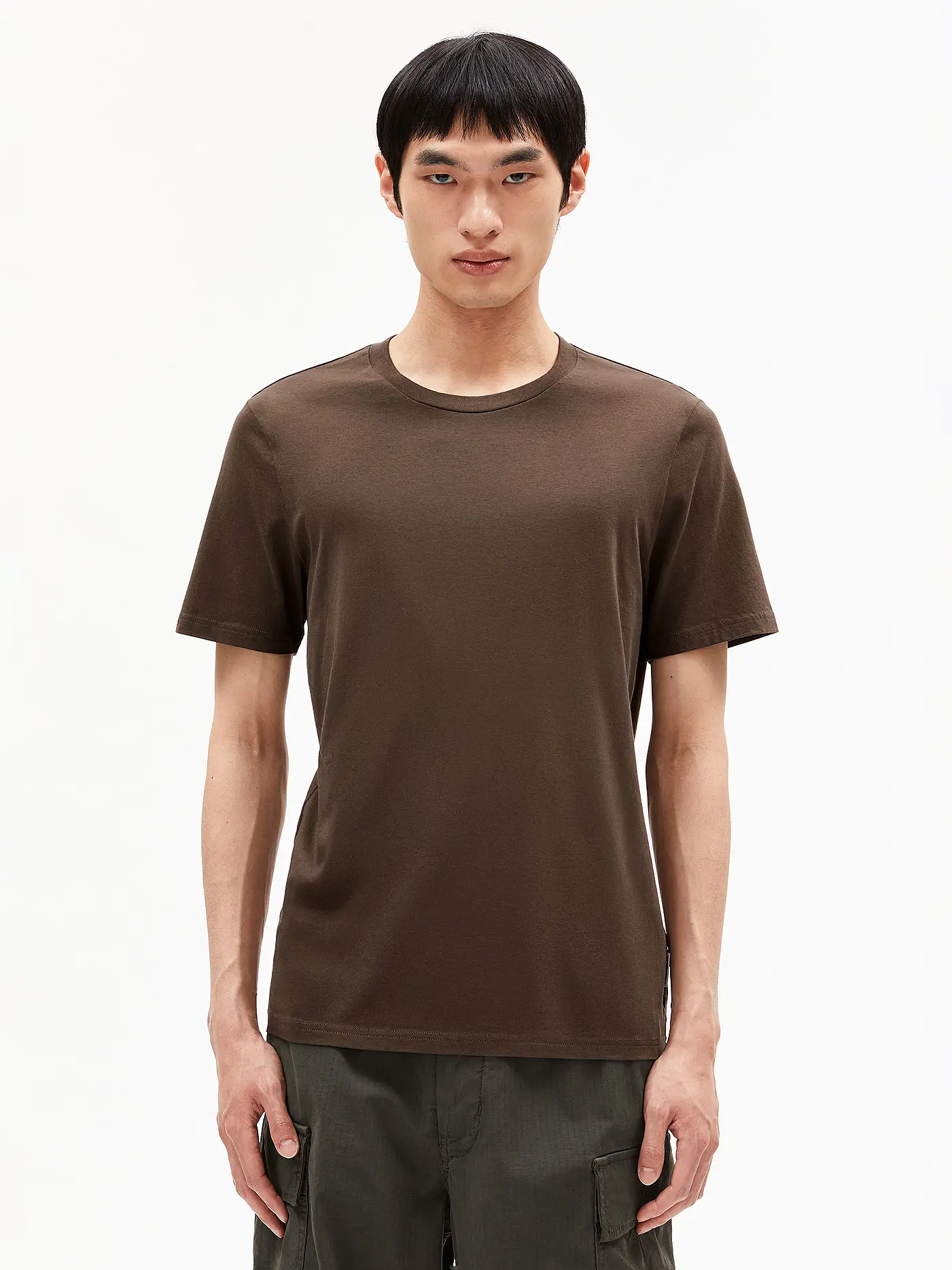 ARMEDANGELS | T-Shirt JAAMES | braun