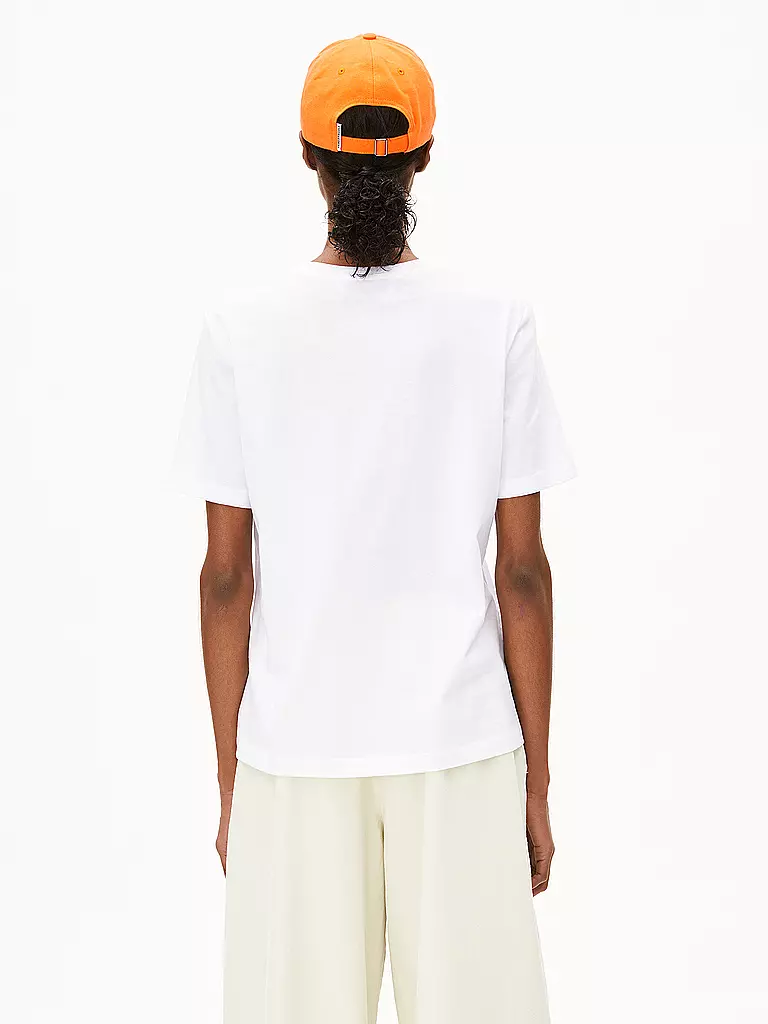 ARMEDANGELS | T-Shirt LUALAA FLOWER | weiss