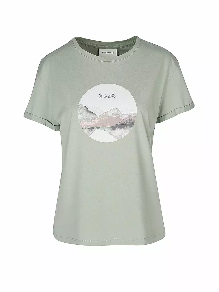 ARMEDANGELS | T-Shirt NAALIN ODE TO EARTH | grün