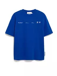 ARMEDANGELS | T-Shirt TARJAA WIKIPEDIA | blau
