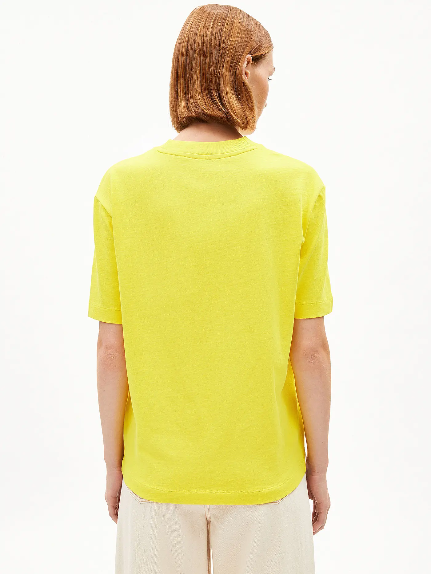 ARMEDANGELS | T-Shirt TARJAA WIKIPEDIA | gelb