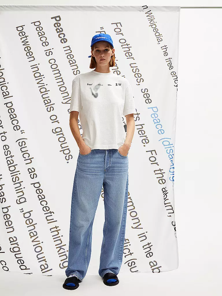 ARMEDANGELS | T-Shirt TARJAA WIKIPEDIA | weiss
