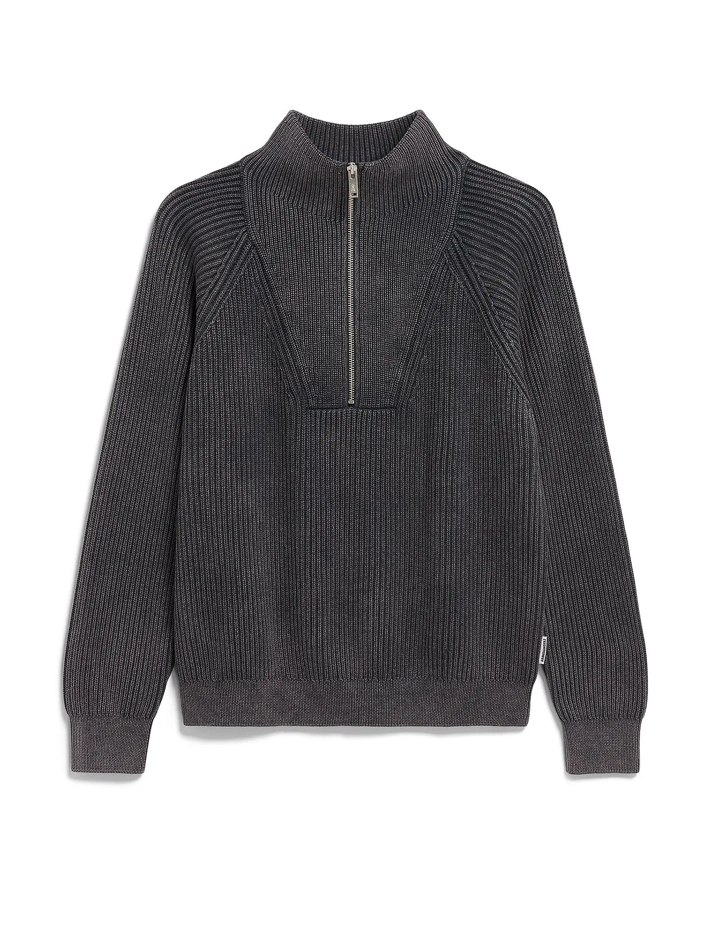 ARMEDANGELS | Troyer Pullover RONYIAAS | schwarz