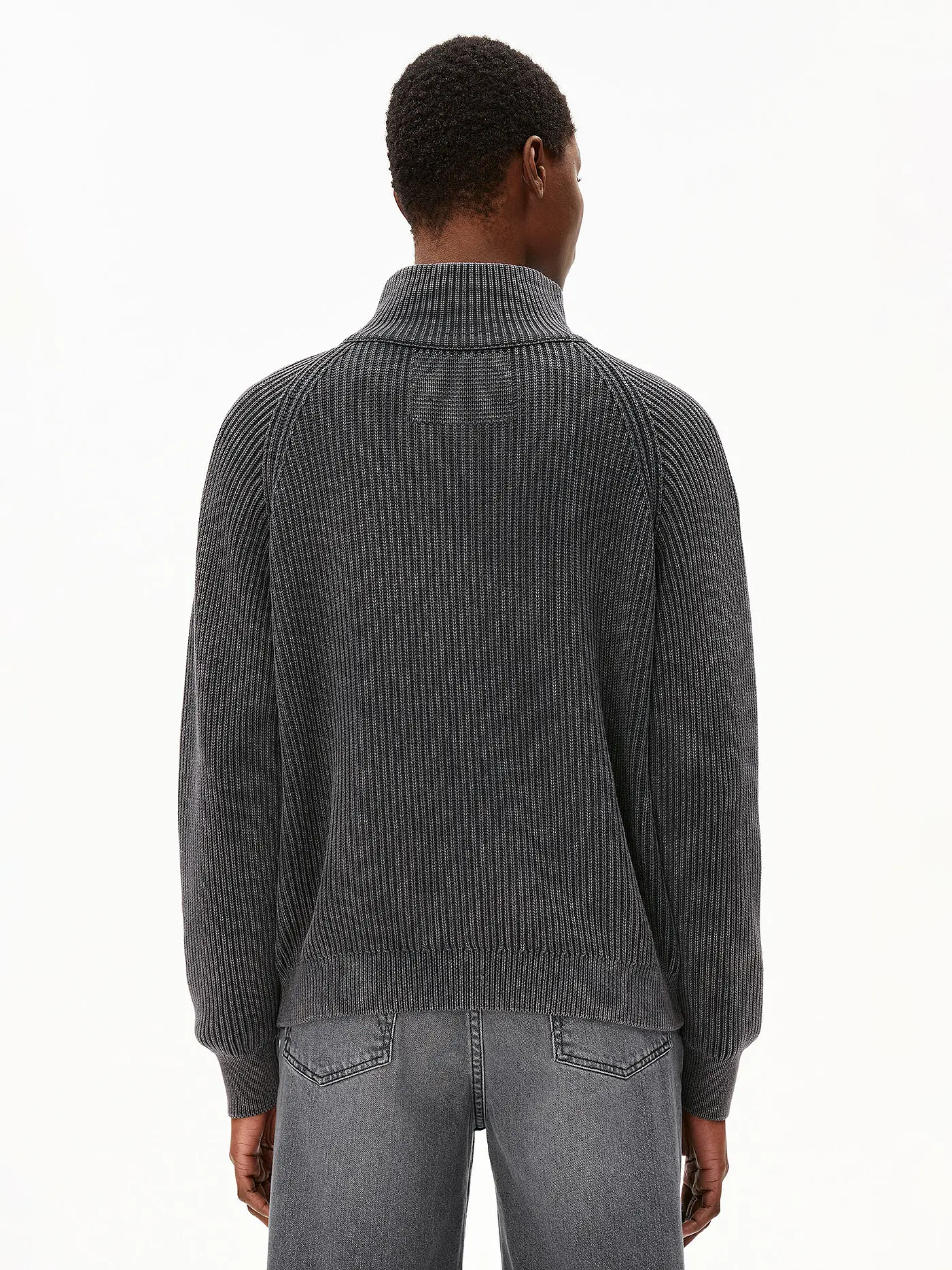 ARMEDANGELS | Troyer Pullover RONYIAAS | schwarz