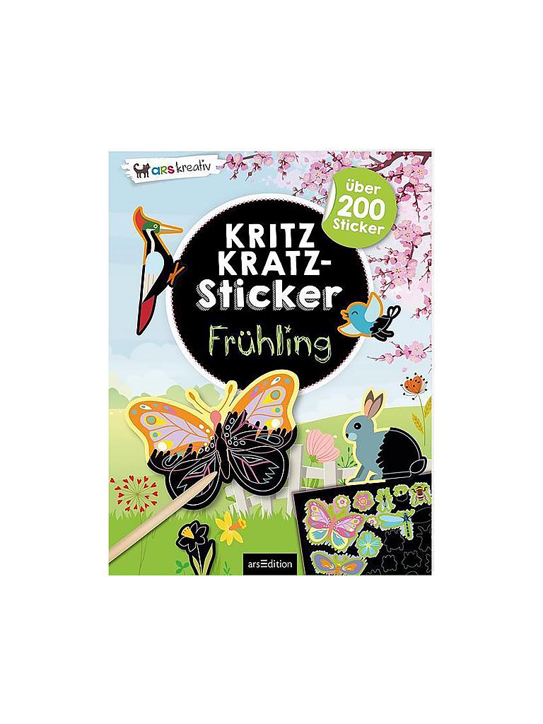 ARS EDITION VERLAG | Kritzkratz-Sticker Frühling | keine Farbe
