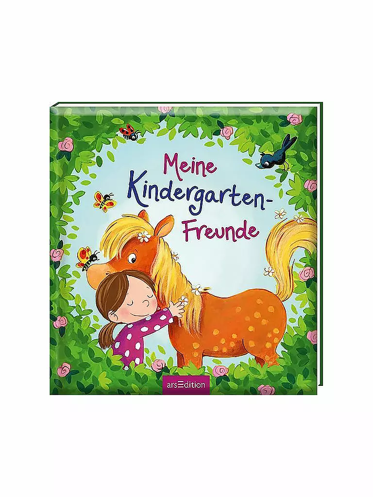ARS EDITION VERLAG | Stammbuch - Meine Kindergarten-Freunde (Pferde) | keine Farbe