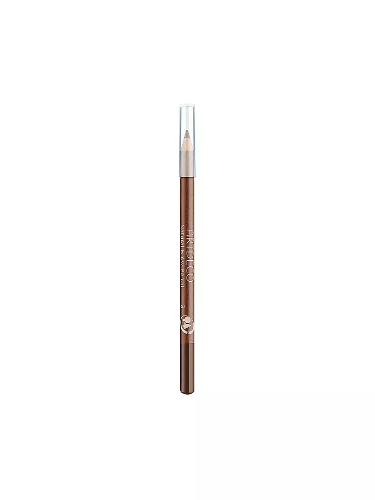 ARTDECO GREEN COUTURE | Augenbrauenstift - Natural Brow Pencil ( 3 Walnut Wood ) | camel