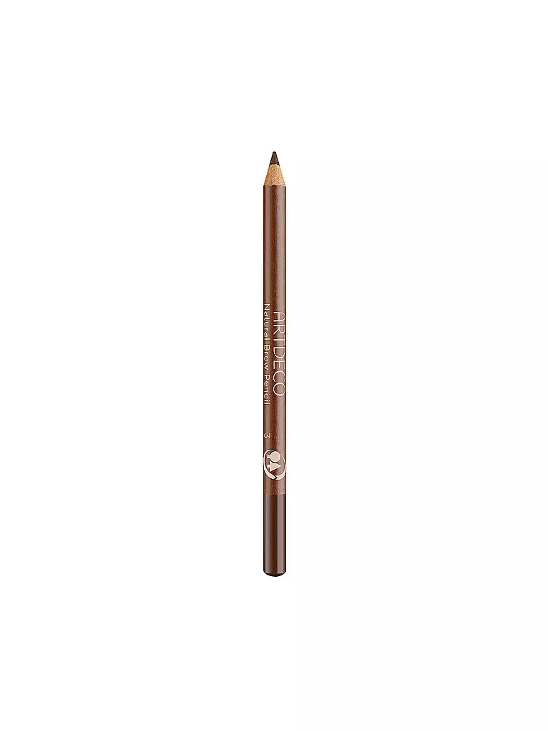 ARTDECO GREEN COUTURE | Augenbrauenstift - Natural Brow Pencil ( 3 Walnut Wood ) | camel