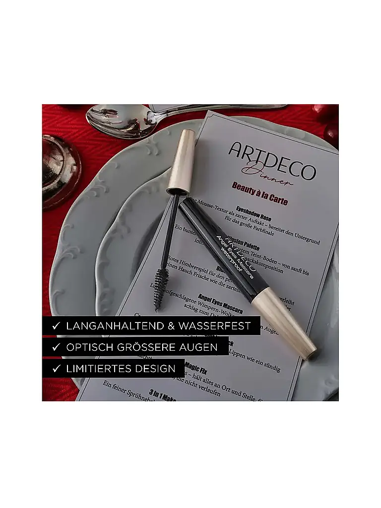 ARTDECO | Angel Eyes Mascara waterproof - Limited Edition (01 Black)  | schwarz