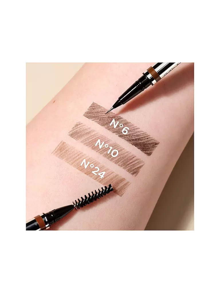 ARTDECO | Augenbrauenstift - 24h Micro Brow Liquid Liner (24 Med. Brown) | braun