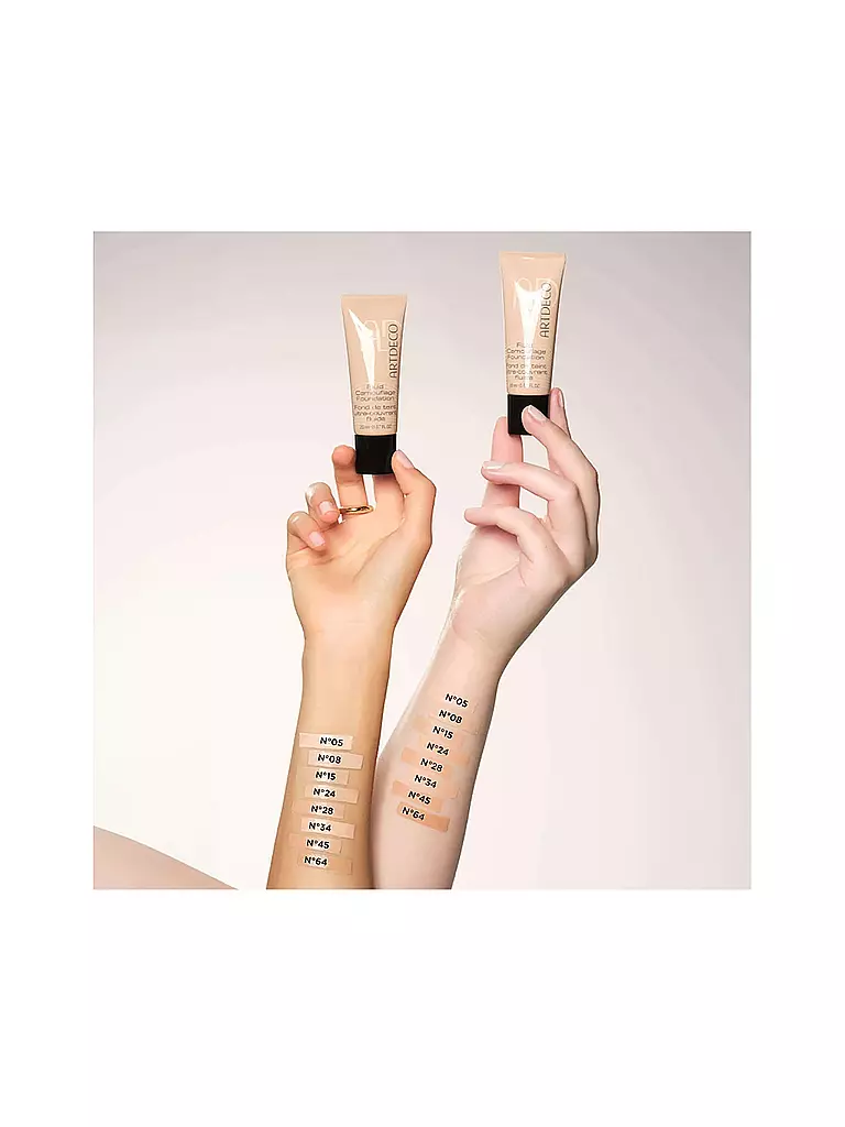 ARTDECO | Fluid Camouflage Foundation (15 Natural Sand) | hellbraun