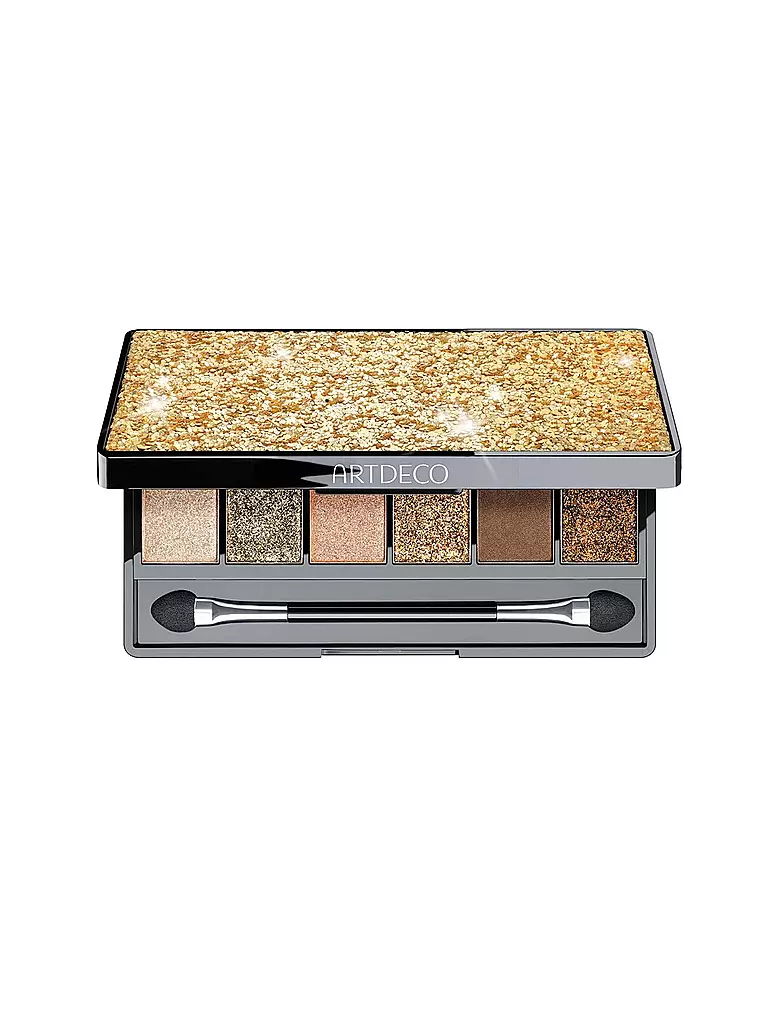 ARTDECO | Lidschatten - Glittery Eyeshadow Palette (1 Braun / Gold)  | senf