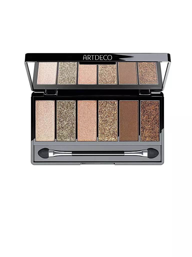 ARTDECO | Lidschatten - Glittery Eyeshadow Palette (1 Braun / Gold)  | senf