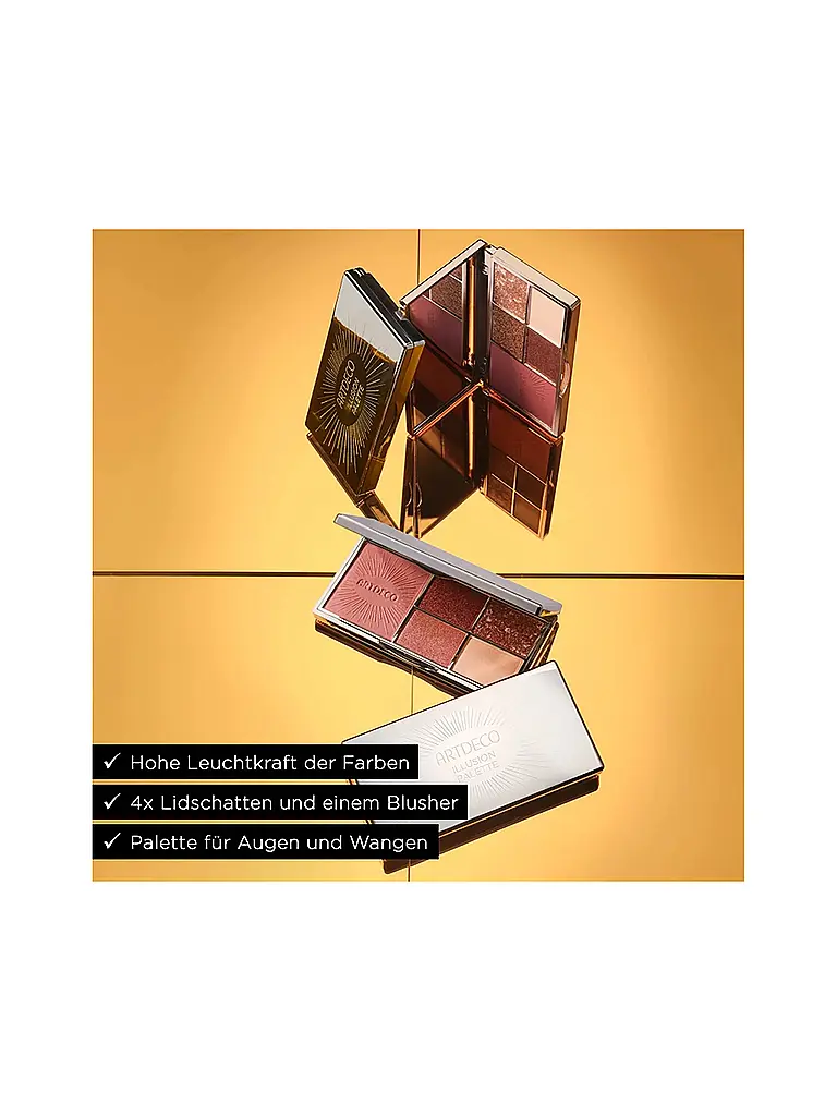 ARTDECO | Lidschatten - Illusion Palette for cheeks & eyes | 