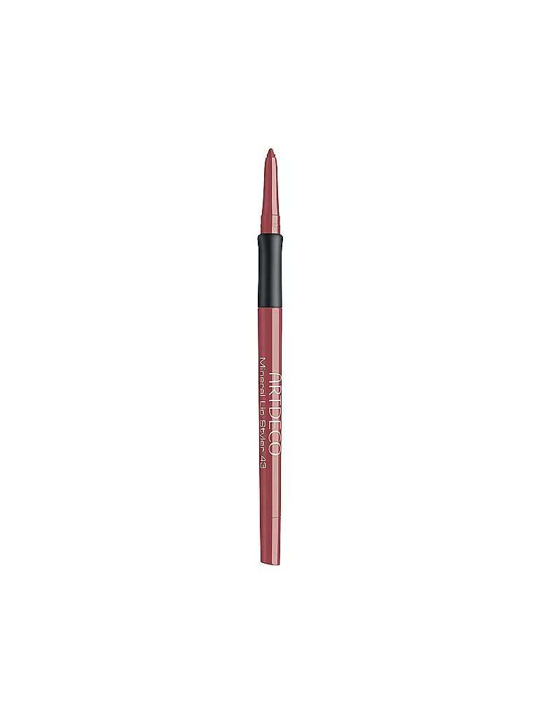 ARTDECO | Lippenkonturenstift - Mineral Lip Styler (43 Mineral Wild Rose) | dunkelrot