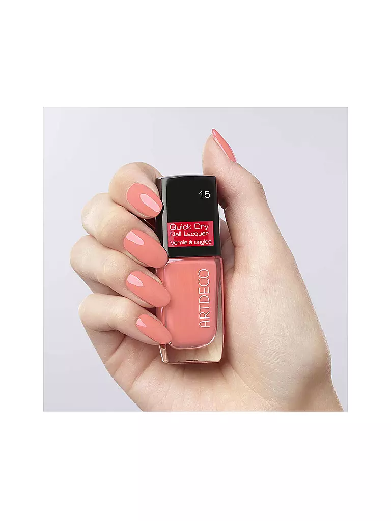 ARTDECO | Nagellack - Quick Dry Nail Lacquer ( 15 coral charm )  | rosa