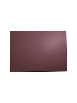 ASA SELECTION | Tischset 33x46cm Lederoptik Plum