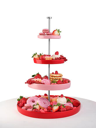 ASA SELECTION | Etagere 4-stufig JOY 14x28x20cm Strawberry Smoothie