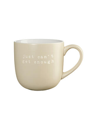 ASA SELECTION | Henkelbecher JUST CANT GET ENOUGH 600ml Beige