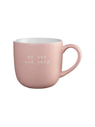 ASA SELECTION | Henkelbecher MY ONE AND ONLY 600ml Rosa