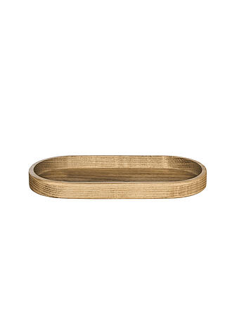 ASA SELECTION | Holztablett Oval BUCHE 23x11cm Braun