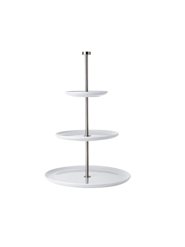 ASA SELECTION Présentoir plat à 3 niveaux Grande H47cm blanc