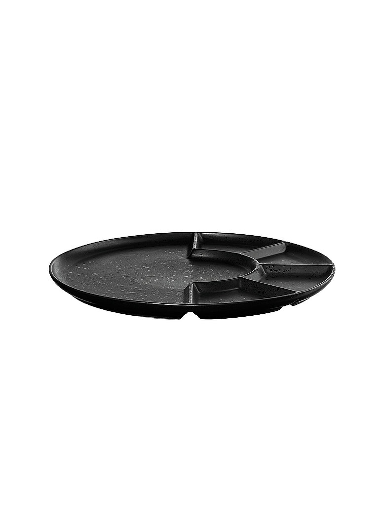 Aperitif- Fondueteller 24,2cm Coppa Kuro/Schwarz schwarz baby