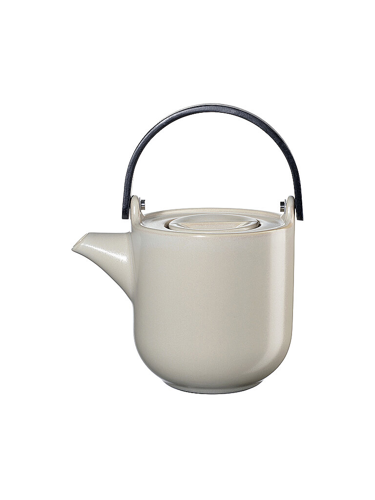 ASA SELECTION Théière avec poignée en bois COPPA 0,6l Tofu beige