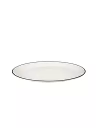 ASA SELECTION | Desserteller "à table ligne noir" 21cm  | weiss