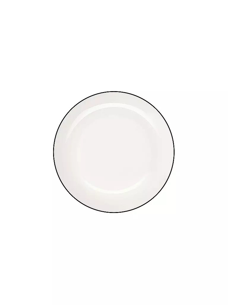 ASA SELECTION | Desserteller klein "à table ligne noir" 14,5cm  | weiss