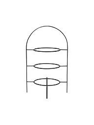 ASA SELECTION | Etagere 3-stufig für Essteller 49cm | schwarz